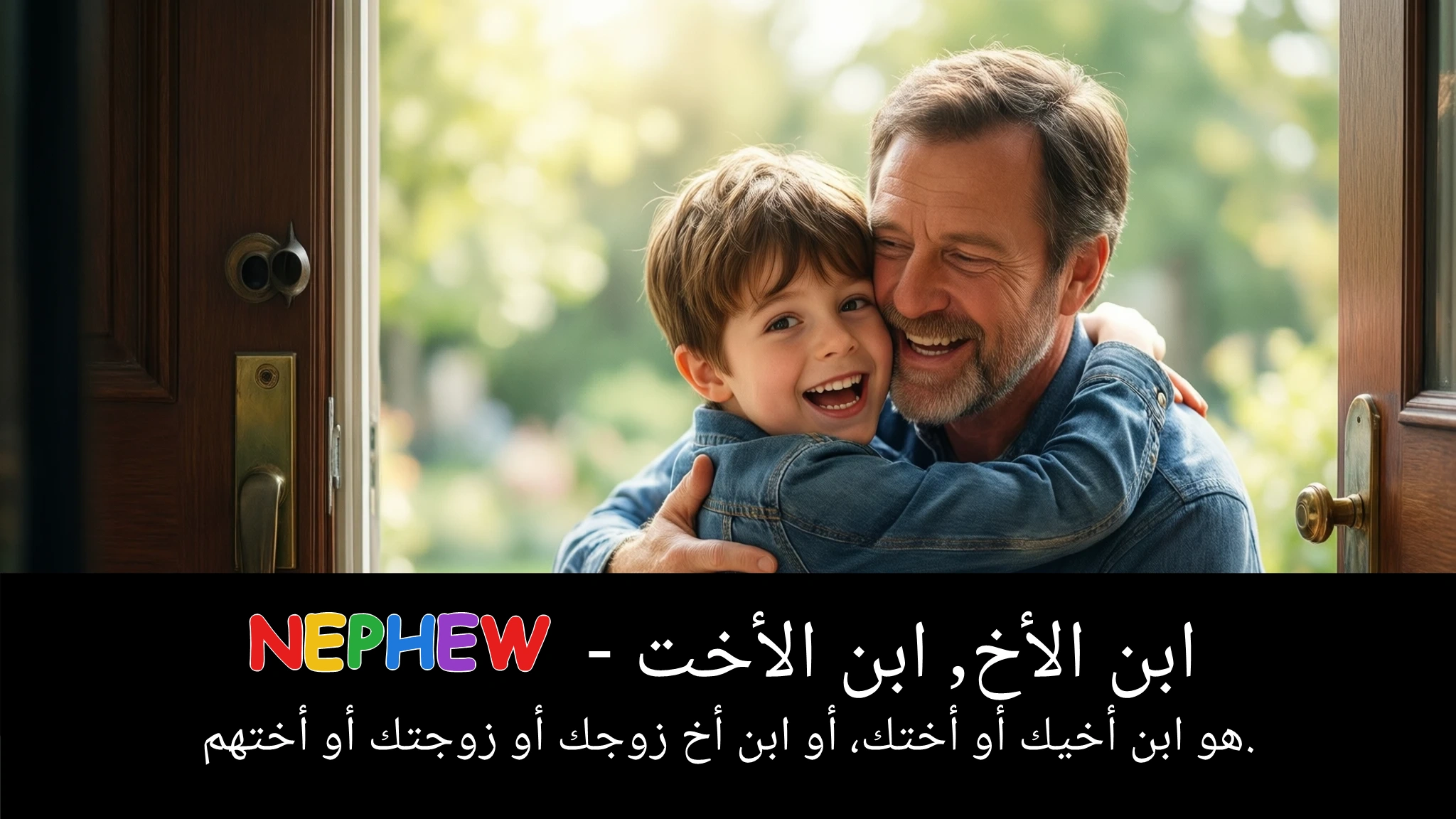 Arabic Illustration for nephew